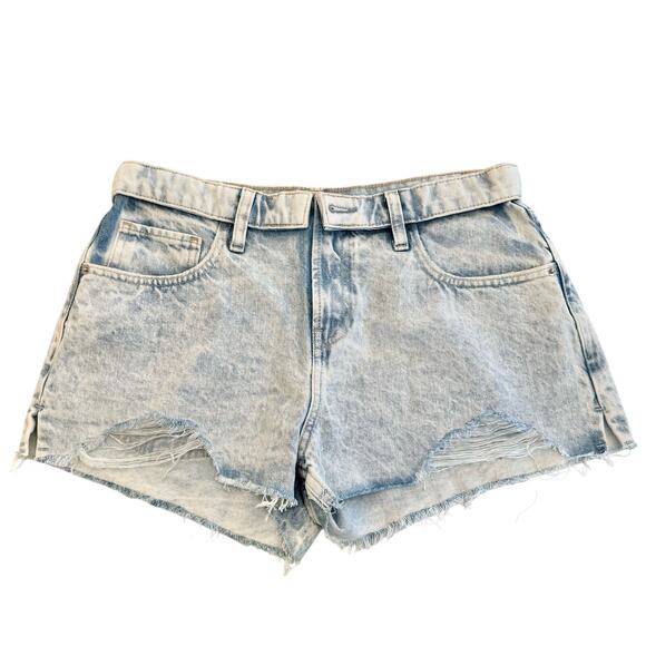 Gap Beach Short Low Rise Foldover Denim 28 NWT - Picture 1 of 13
